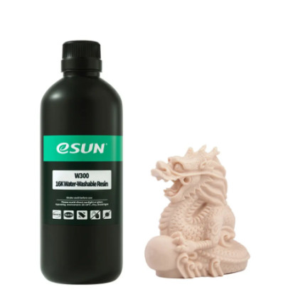 Resina lavable con agua eSUN W300 16K