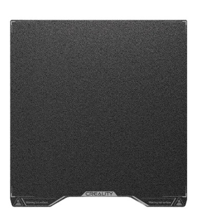 Placa de impresión PEI negra texturizada de doble cara Creality Hi